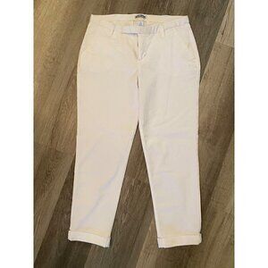 Express Cropped White Pants